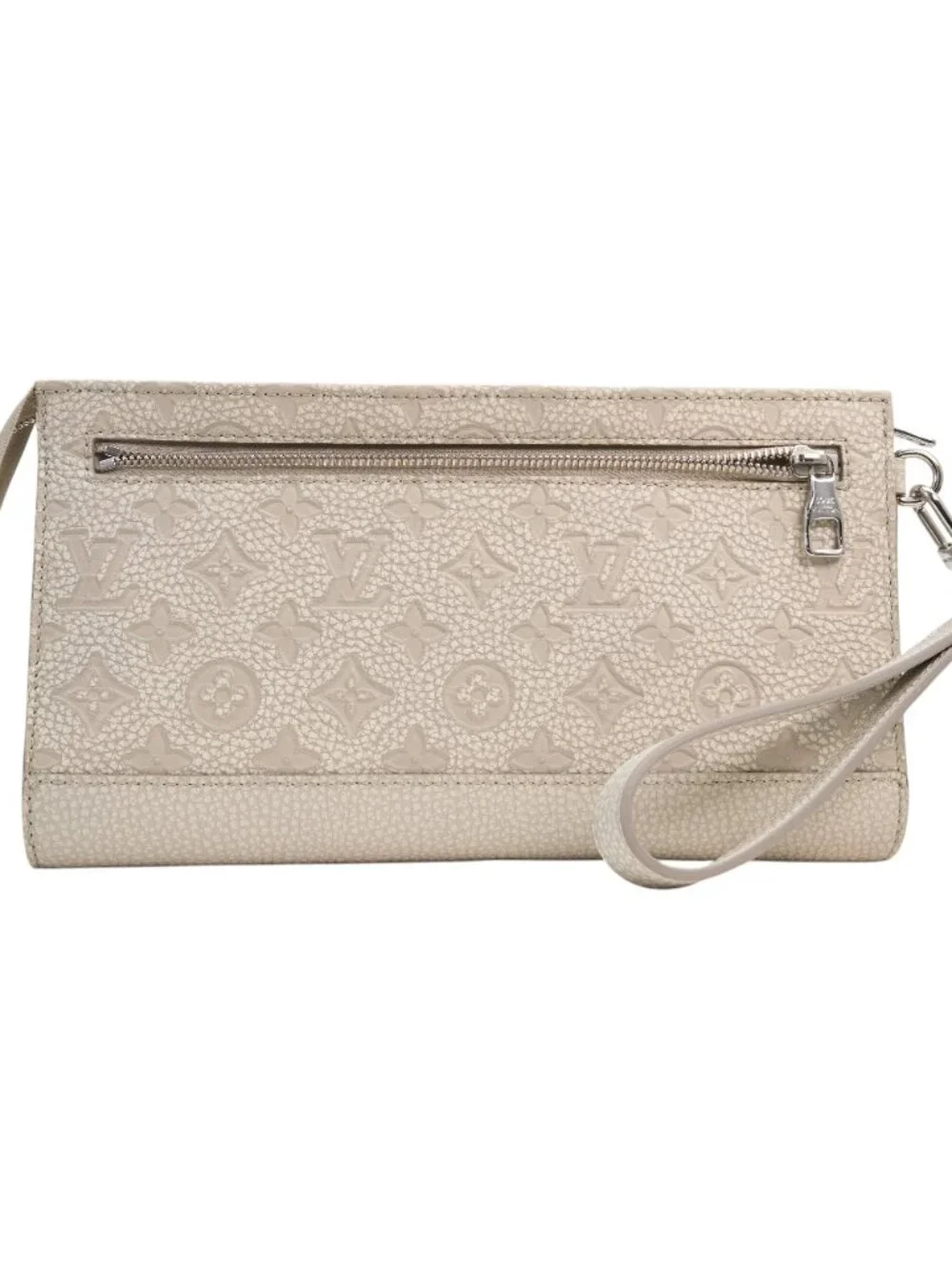 Louis Vuitton Climbing Standing Bag Chalk Monogram Taurillon